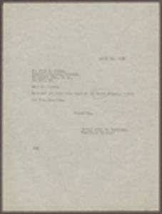 South Carolina Council on Human Relations, Box 2, Folder 60 Administrative, General, 16 April 1956-30 April 1956, April 1956