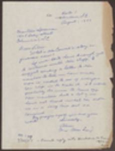 South Carolina Council on Human Relations, Box 2, Folder 79, Administrative, General, 1 August 1957-30 August 1957