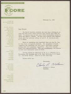 South Carolina Council on Human Relations, Box 3, Folder 118, Administrative, General, February 11, 1960 - February 19, 1960