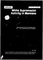 White supremacist activity in Montana