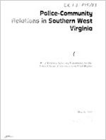 Police-community relations in southern West Virginia