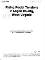 Rising racial tensions in Logan County, West Virginia