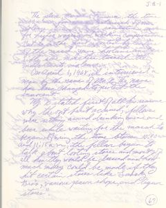 LeMoyne Reflections on Sanitation Strike March pp. 67-69 -- J.B.