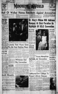 Memphis World, 1968 August 3rd
