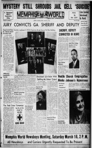 Memphis World, 1950 March 17th
