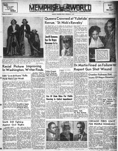Memphis World, 1951 December 21st
