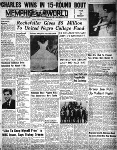 Memphis World, 1951 March 9th