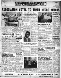 Memphis World, 1951 October 9th
