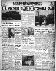 Memphis World, 1951 November 30th