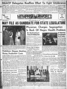 Memphis World, 1952 July 1st