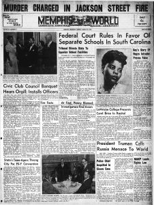 Memphis World, 1952 March 18th