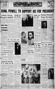 Memphis World, 1956 October 17th