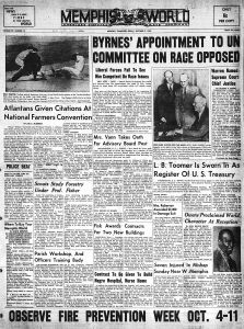 Memphis World, 1953 October 2nd