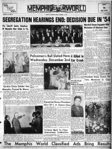 Memphis World, 1953 December 11th