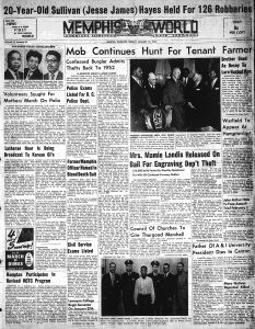 Memphis World, 1954 January 19th