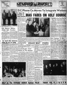 Memphis World 1954 February 16th