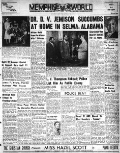 Memphis World, 1954 February 23rd
