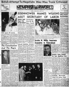 Memphis World, 1954 March 9th