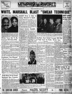 Memphis World, 1954 March 26th