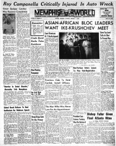 Memphis World, 1958 February 1st