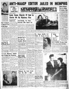 Memphis World, 1958 February 19th
