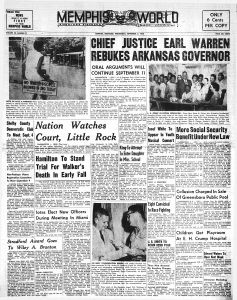 Memphis World, 1958 September 3rd