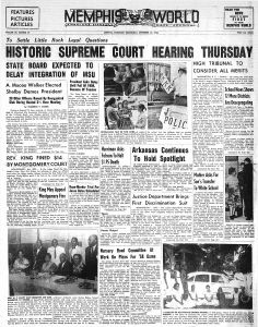 Memphis World, 1958 September 10th