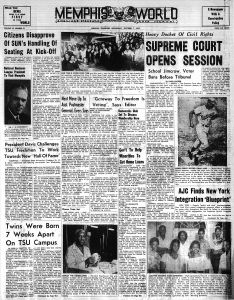 Memphis World, 1959 October 7th