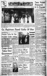 Memphis World, 1960 September 17th
