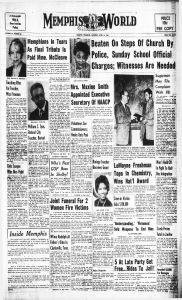Memphis World, 1961 April 15th
