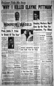 Memphis World, 1966 January 29th