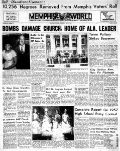 Memphis World, 1957 May 1st