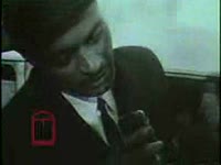 WSB-TV newsfilm clip of African American students Charlayne Hunter and Hamilton Holmes registering for classes at the University of Georgia in Athens, Georgia, 1961 January 9