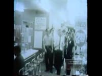 Series of WSB-TV newsfilm clips of Rome police and participants of a sit-in at a lunch counter in a department store, Rome, Georgia, 1963, March 29