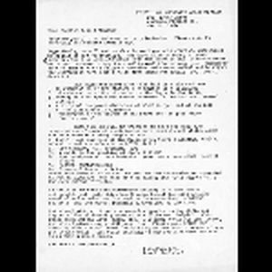 Letter to Freedom School teachers and Notes on teaching in Mississippi; May 20, 1964