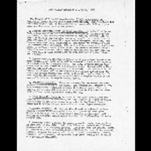 COFO program; [1964]