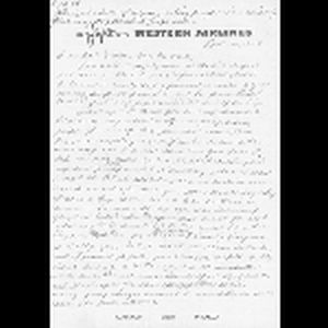 Letter, Zoya Zeman to Zeman family; April 26, 1964