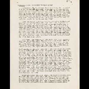 Memorandum: on the SNCC Mississippi Summer Project; 1964