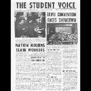 Student voice, Vol. 5, no. 21; 19 August 1964