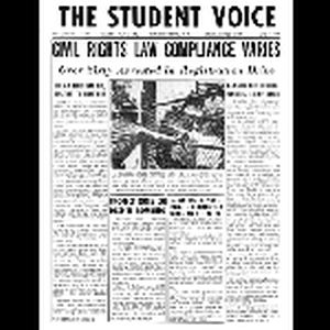 Student voice, Vol. 5, no. 16; 15 July 1964