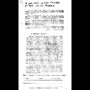 Petition to the Senate of the United States; undated