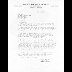 Letter, Elinor Lerner to Kathy Dall [sic]; February 18, 1965