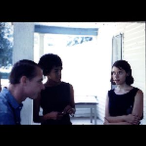 Mike Smith and two teachers; July 1964