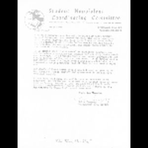 Letter, Robin Gregory to Friends; [August 1964]