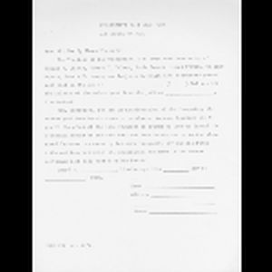 Mississippi Bail Loan Fund assignment of bond; December 1964