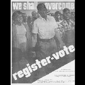 We shall overcome-register-vote; [1965]