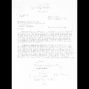Letter, Diana Chiarky to Ed [Hamlett]; June 8, 1964