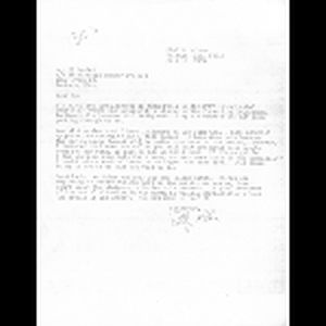 Letter, Rolland Kidder to Ed Hamlett; July 19, 1964