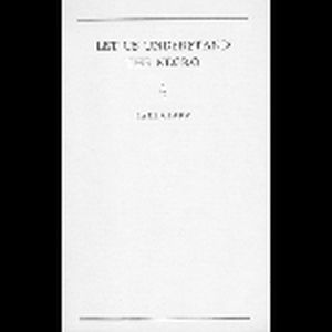 Let us understand the Negro; undated