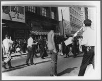 Civil rights march on Main Street, Memphis, Tennessee